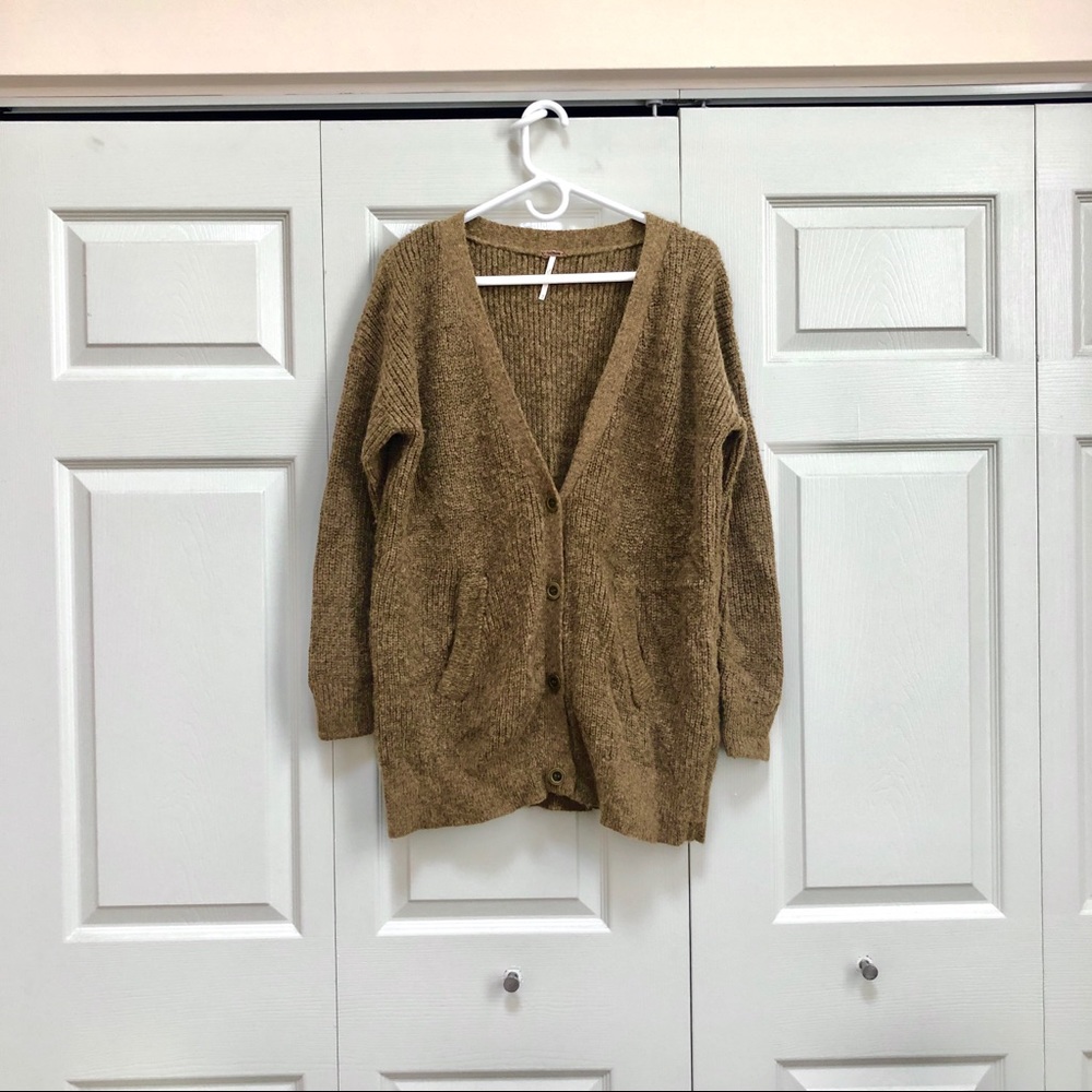 Free People Oversized Cardigan